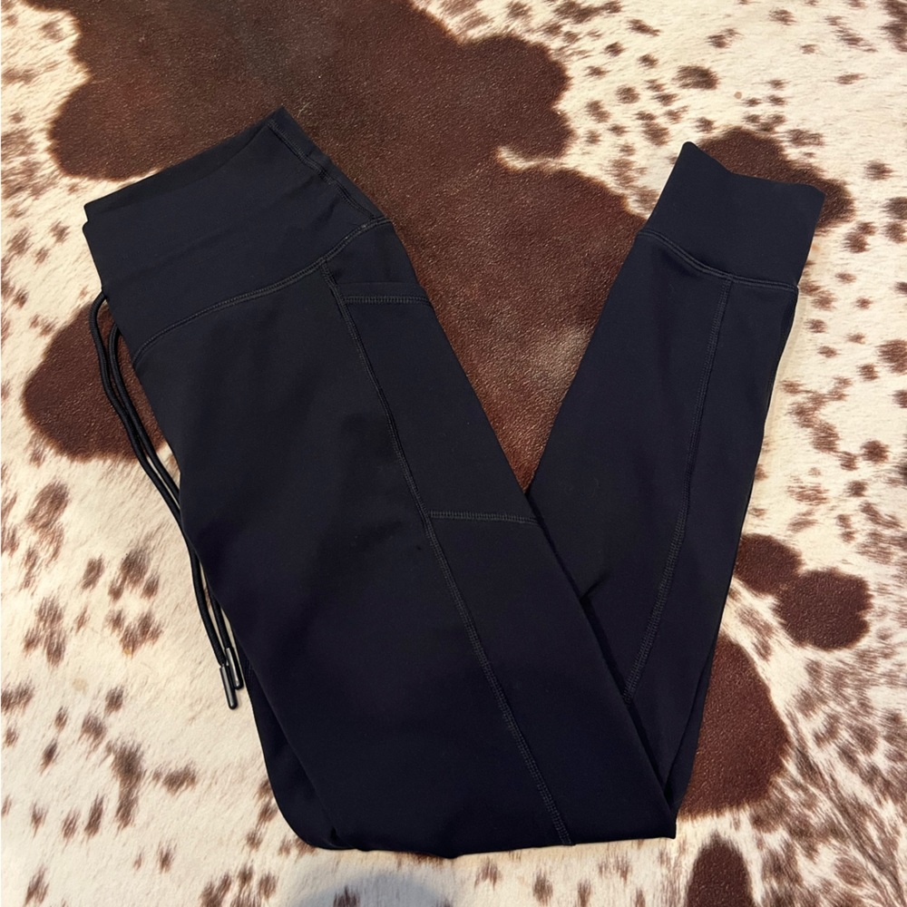 Black Spyder leggings/joggers with pockets!